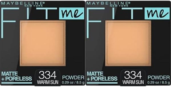 Maybelline New York Fit Me Matte + Poreless Powder Makeup