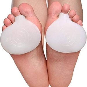 +MD 2 Pair Gel Forefoot Cushion for Foot Pain Relief from Bunion