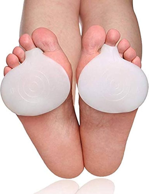 +MD 2 Pair Gel Forefoot Cushion for Foot Pain Relief from Bunion