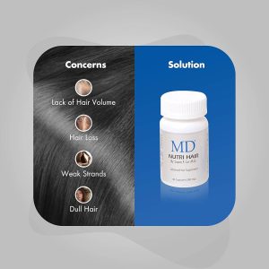 MD Nutri Hair Growth Supplement with Biotin