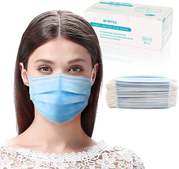 Medical Disposable Meltblown Cloth Mask Earloops Masks Dustproof