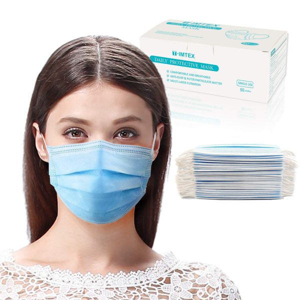 Medical Surgical Disposable Mask 95% Meltblown Cloth Filter Protective Anti Flu