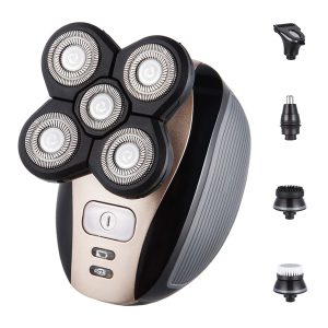 Men's 5-in-1 Electric Shaver & Grooming Kit Electric Razor Shaver Quick USB Rechargeable
