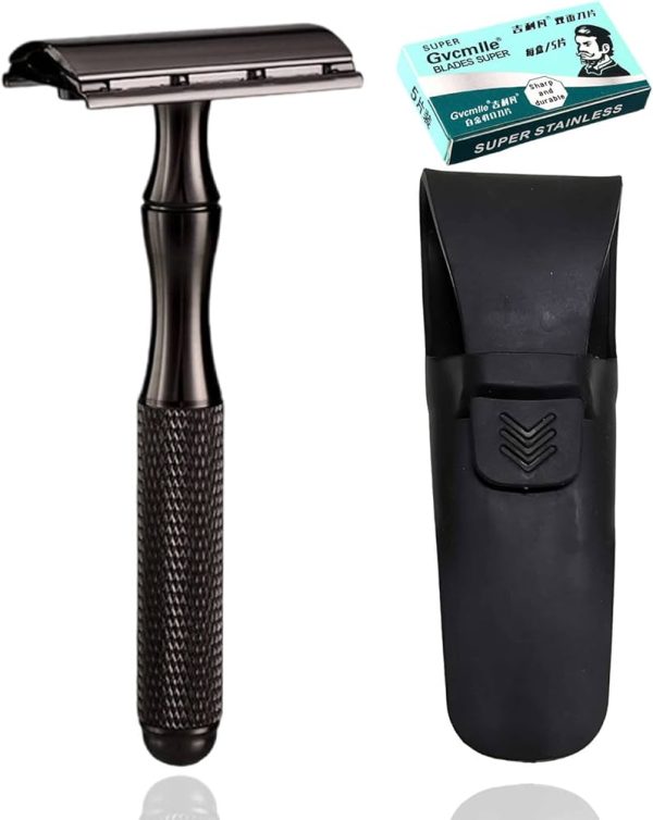 Men's Double Edge Safety Razor - Premium, Heavy Duty Safety Razor
