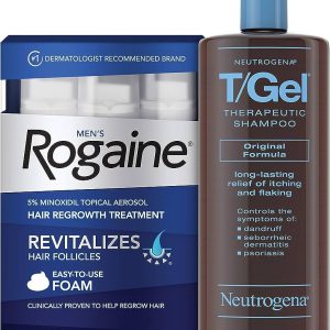 Men's Rogaine 5% Minoxidil Foam for Hair Loss and Hair Regrowth
