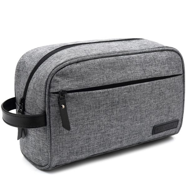 Men's Toiletry Bag Travel Dopp Kit Bathroom Shaving Organizer