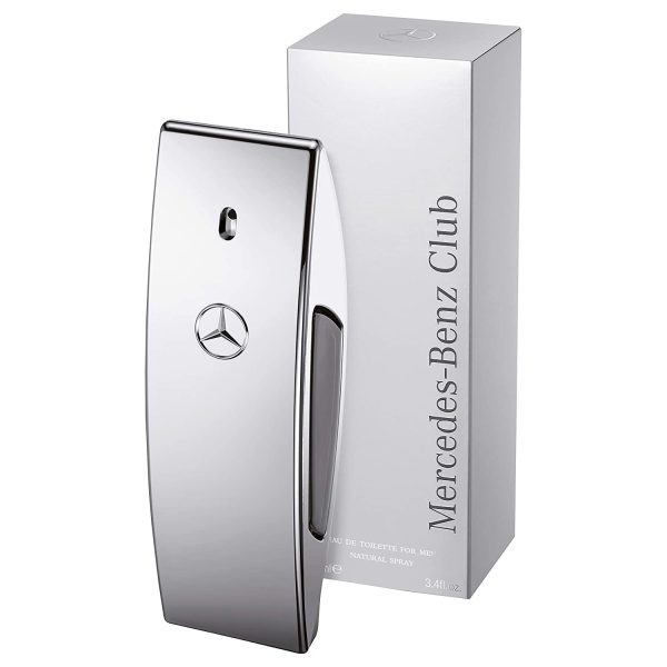 Mercedes Benz | Club | Eau de Toilette | Spray for Men | Woody Aromatic Scent