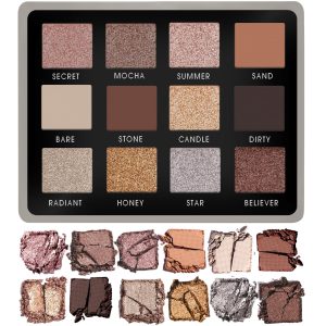 Metal Nude Matte Shimmer Smoky Makeup Eye shadow Pallet