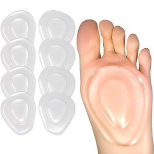 Metatarsal Pads Ball of Foot Cushions - Soft Gel Ball of Foot Pads