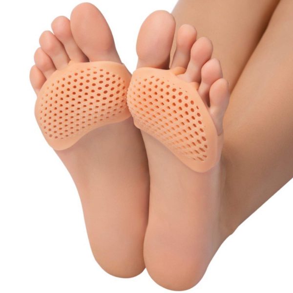 Metatarsal Pads Ball of Foot Cushions - Soft Gel Reusable Breathable
