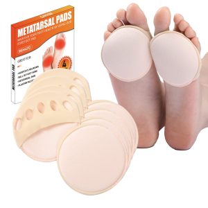 Metatarsal-Pads-Ball-of-Foot Kit, 12pcs, Metatarsal Gel Sleeves