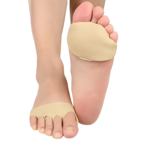 Metatarsal Sleeve with Gel Pads - 2 Pairs - Ball of Foot Cushions