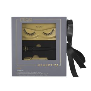Magnetic False Eyelash Kit with eyeliner and remover by MIAA Beauty