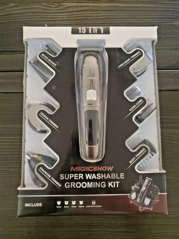 MIGICSHOW Electric Beard Trimmer for men -12 in 1 Showerproof