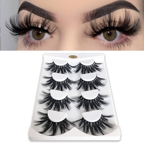 Mikiwi Lashes, 25mm Mink Lashes, Faux Mink Eyelashes, Dramatic Lashes