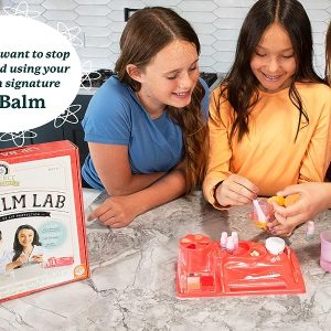 MindWare Science Academy Lip Balm lab - Kit Includes 18pcs to Teach Kids &