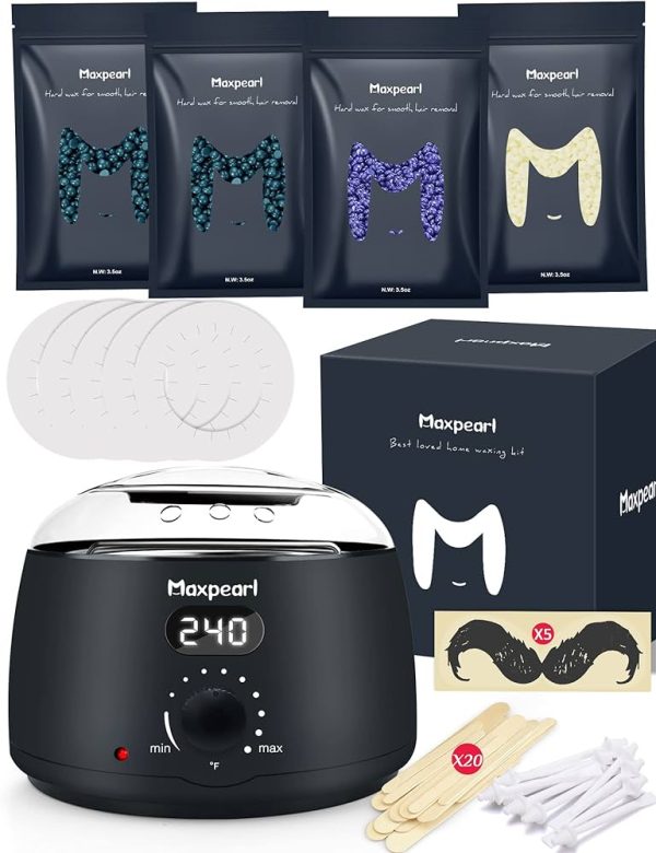 Mini Waxing Kit Wax Warmer for Hair Removal