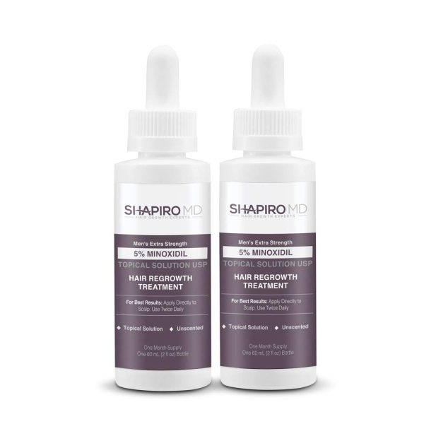 Minoxidil 5% Topical Solution for Men's Hair Growth