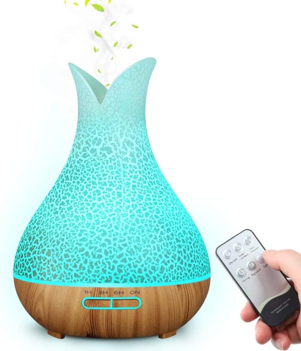 Mist Humidifier for Bedroom, MANLI 400ml Essential Oil Diffuser