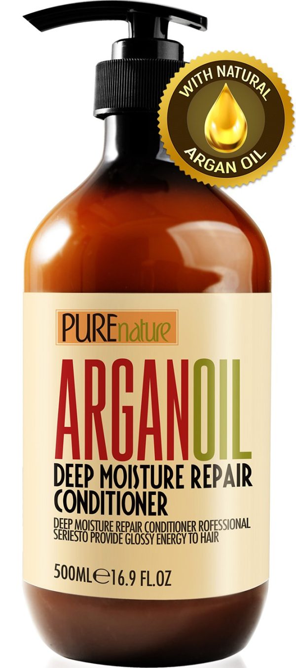 Moroccan Argan Oil Conditioner SLS Sulfate Free Organic - Best Hair Conditioner