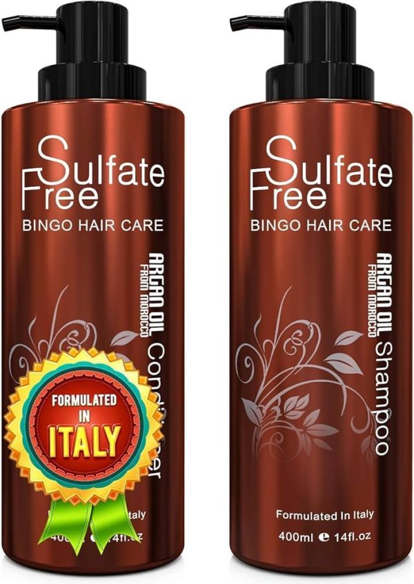 Moroccan Oil Shampoo and Conditioner: Sulfate Free for Color Treated