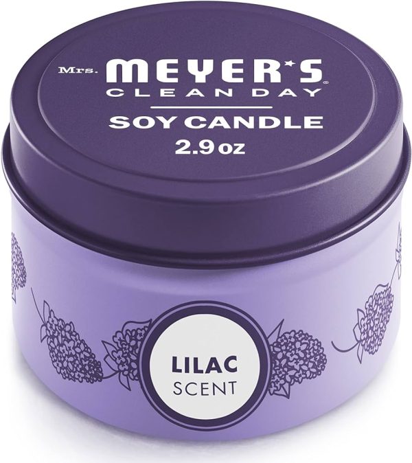 Mrs Meyers Scented Soy Candle