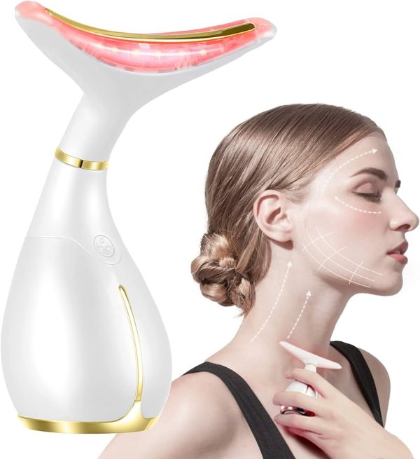 Ms.Ｗ Face Massager Anti Wrinkles, 45℃ ±5℃ Heat High Frequency Vibration