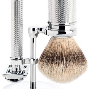 MÜHLE Chrome Silvertip Badger Safety Razor