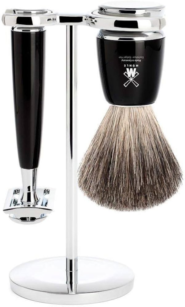 MÜHLE RYTMO 3-Piece Pure Badger Safety Razor