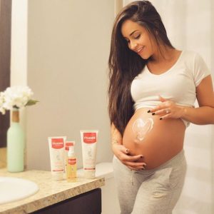 Mustela Belly & Bust Pregnancy Skincare Set, Stretch Marks Prevention Cream