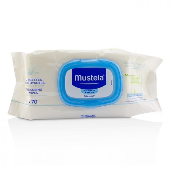 Mustela Cleansing Wipes Delicately Fragranced