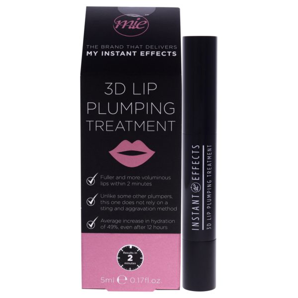 Instant Results 3D Lip Plumping Therapy - Clear Lip Enhancer for Plumper Lips in Seconds - Hydrating Formula for Lasting Volume and Youthful Definition - 0.17 Oz 💄