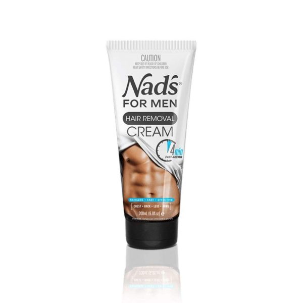 Nad's for Men Hair Removal Cream - Painless Hair Removal For Men