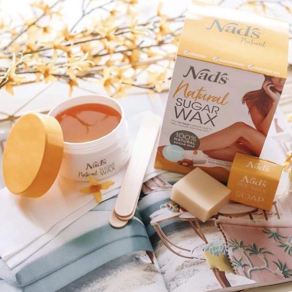 Nad's Sugar Wax Kit - Wax Hair Removal For Women - Body+Face Wax