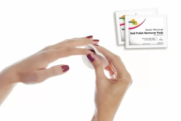 Nail Polish Remover Pads, Individually sealed packet, pre-soaked extra thick pad