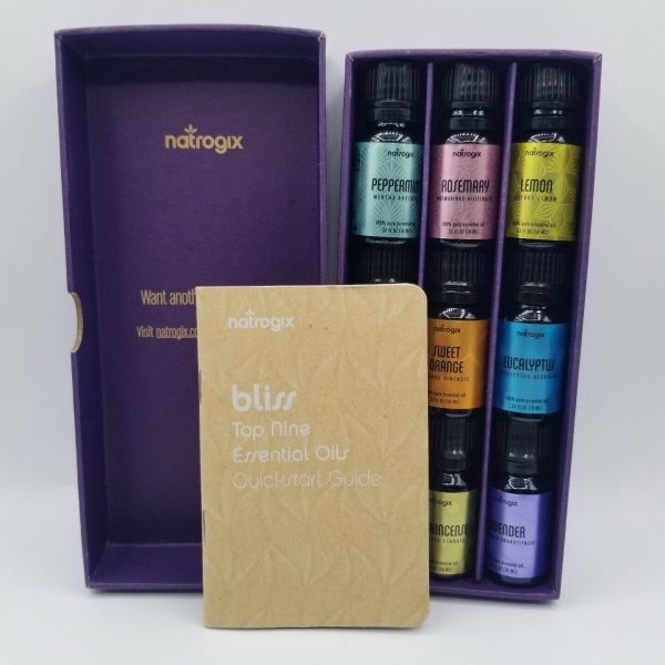 Natrogix Bliss Aromatherapy Top 9 Essential Oils Set