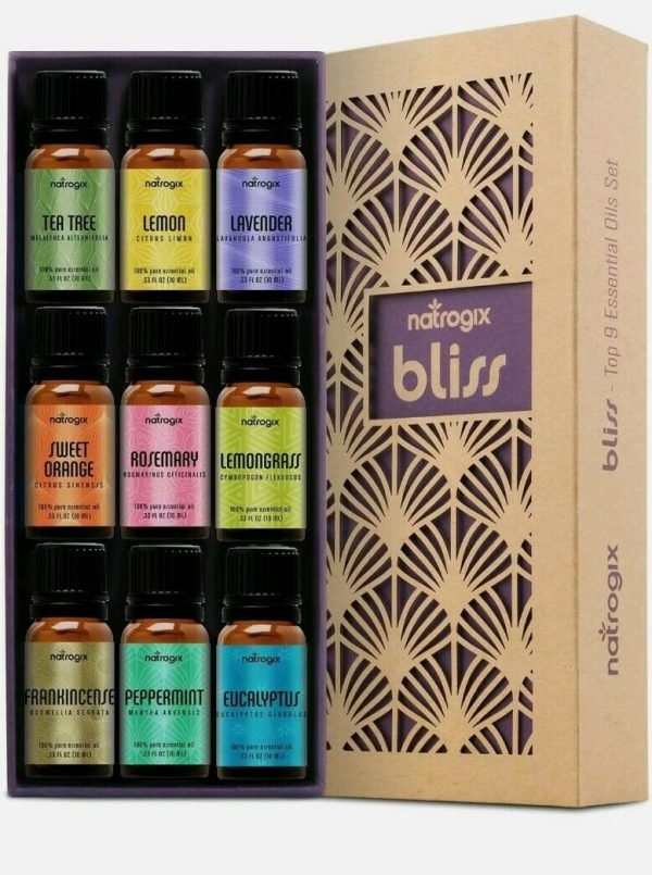 Experience Bliss with Natrogix - The Ultimate Essential Oil Set for Your Wellbeing