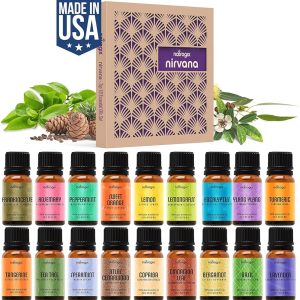 Natrogix Nirvana Essential Oils - Top 18 Essential Oil Set