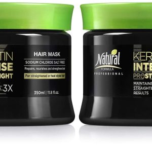 Natural Formula Keratin Intense Repair Hair Mask – Keratin Infused Straightening