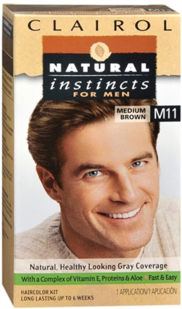 Natural Instincts For Men Haircolor [M11] Medium Brown