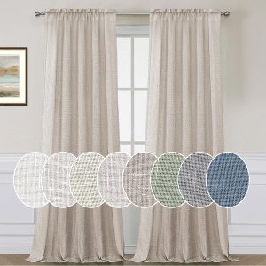 Natural Linen Blended Curtains Energy