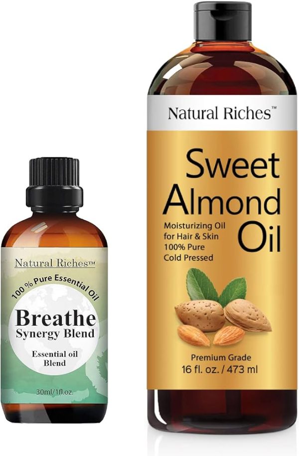 Natural Riches Breathe Essential Oil Blend - Blend Helps Relief Sinus