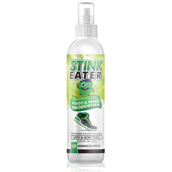 Natural Shoe Deodorizer Spray, Foot Odor Eliminator and Air Freshener