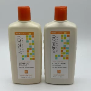 Naturals Argan Oil and Shea Moisture Rich Shampoo and Conditioner