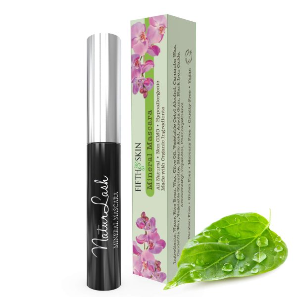 NaturLash Mineral Mascara BLACK | 100% Natural | Hypoallergenic