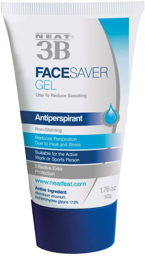 Neat Feat 3B Face Saver Antiperspirant Gel for Facial Perspiration and Shine