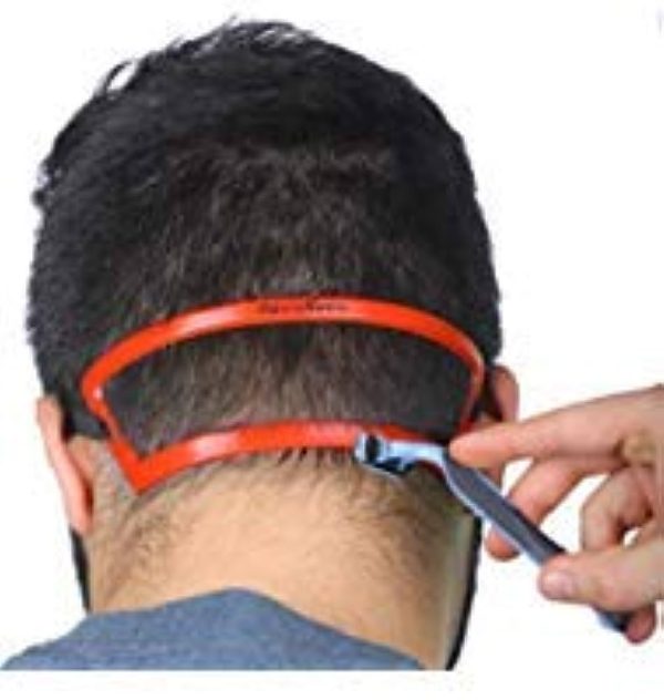 Neckline Shaving Template Guide Hairline Shaping and Neck Hair Shaving Template