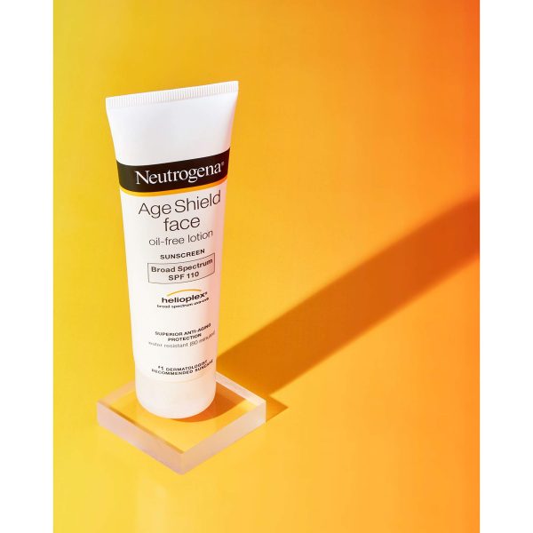 Neutrogena Age Shield Face Lotion Sunscreen SPF 110 for Powerful Sun Protection and Age-Defying Benefits