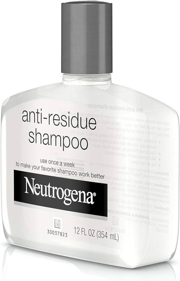 Neutrogena Anti-Residue Shampoo, Gentle Non-Irritating Clarifying Shampoo