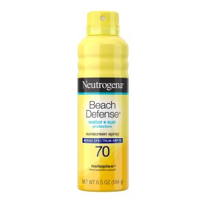 Neutrogena Beach Defense Body Spray Sunscreen SPF 70 - Ultimate Sun Protection for Active Families